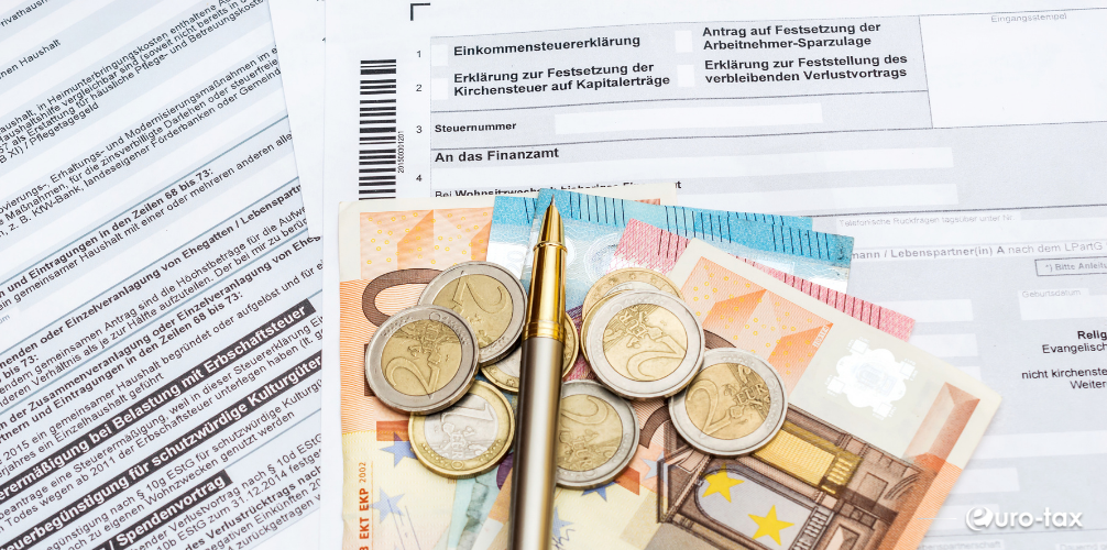 Formulare fiscale din Germania și bani în euro